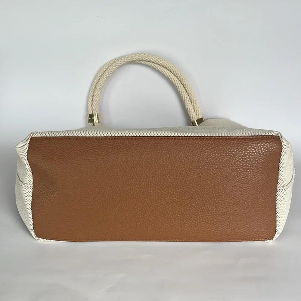Michael Kors Amy Large Rope Hobo Shoulder Bag - Natural